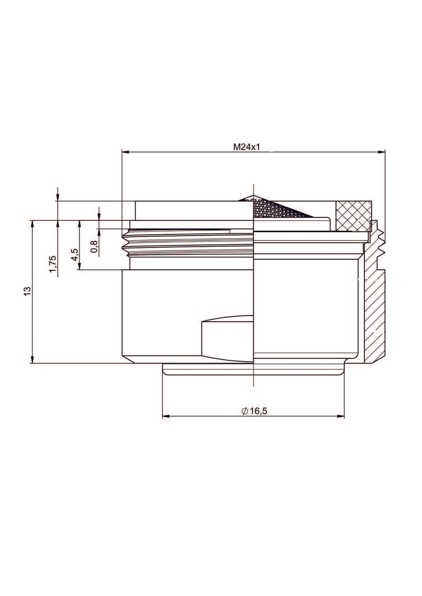 DEANTE Aerator flow reducing - 3 l/min // Chrome // ABAZ4PPS3 