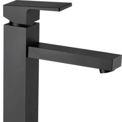 DEANTE Anemon basin mixer with raised base // Nero // BBZ-N20K