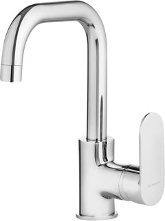 DEANTE Alpinia basin mixer U-shaped spout // Chrome // BGA-024M 