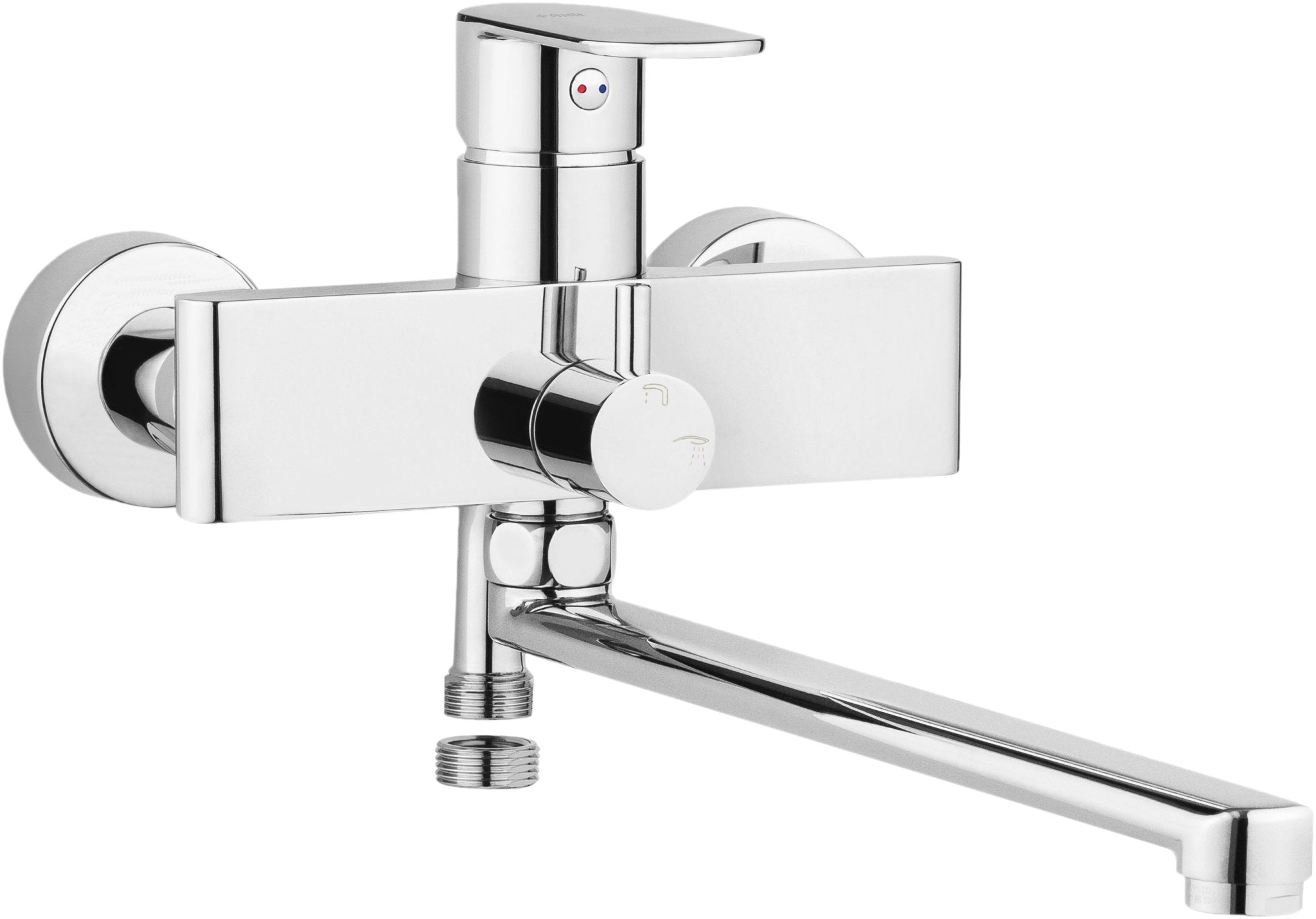 DEANTE Alpinia basin mixer with hose connection // Chrome // BGA-056M