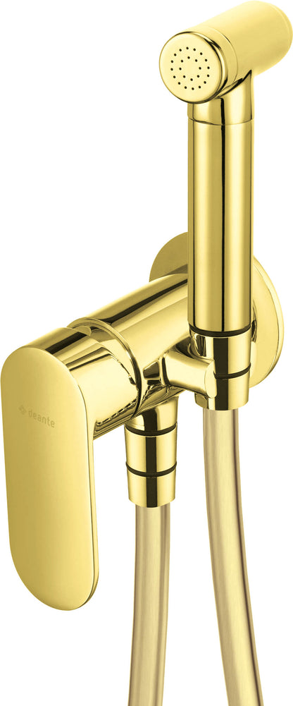 DEANTE Alpinia bidet mixer with bidetta hand shower // Gold // BGA-Z34M