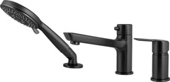 DEANTE Arnika 3-hole bath mixer with shower set // Nero // BQA-N13M 