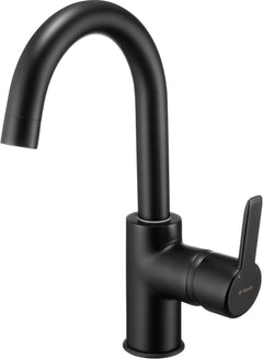 DEANTE Arnika wash basin mixer U-shaped spout // Nero // BQA-N24M