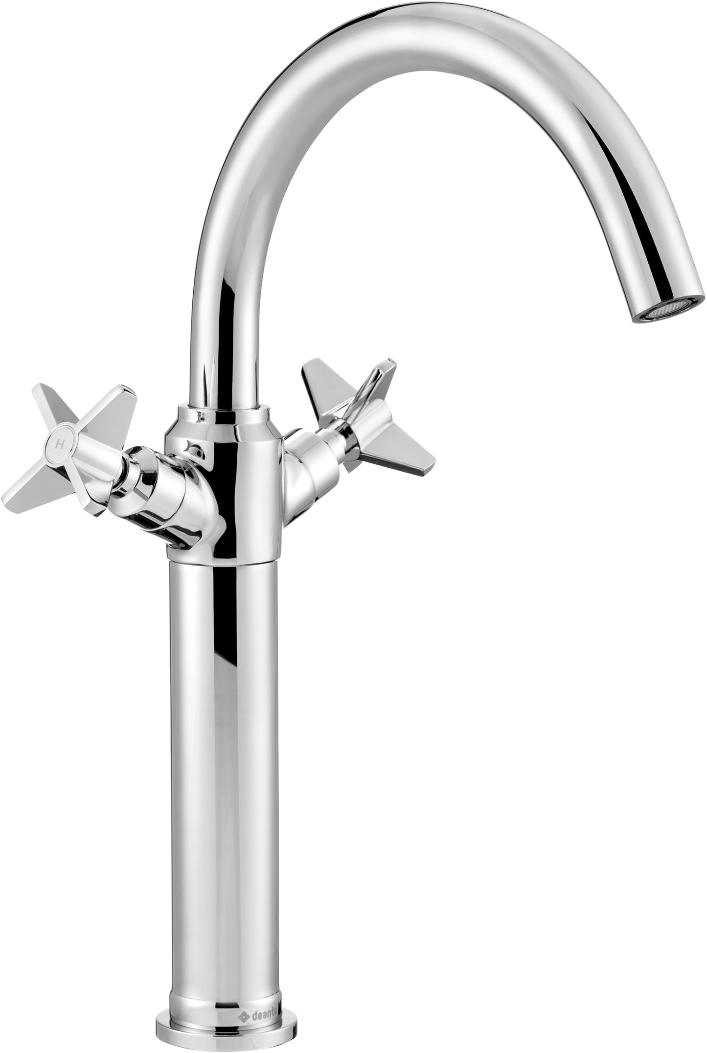 DEANTE Temisto basin mixer with high base // Chrome // BQT-025D