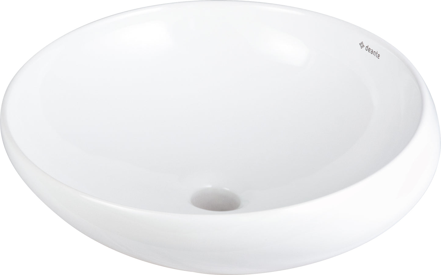 DEANTE Alpinia ceramic washbasin - Asymmetric // White // CGA-6U42 