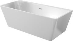 Bañera DEANTE Hiacynt rectangular - 160 cm // Blanca // KDH-016W 