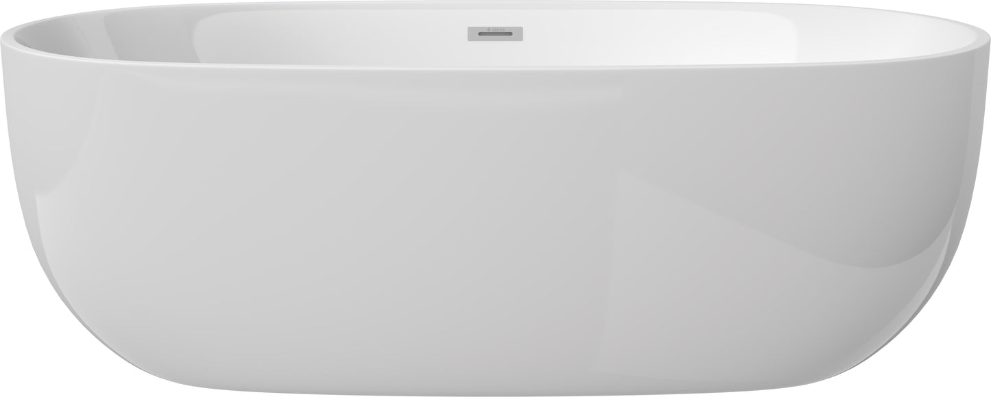 DEANTE Alpinia Freestanding Bathtub Oval - 170 cm // White // KDU-017W 