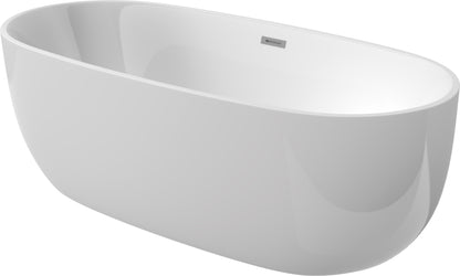 DEANTE Alpinia Freestanding Bathtub Oval - 170 cm // White // KDU-017W 