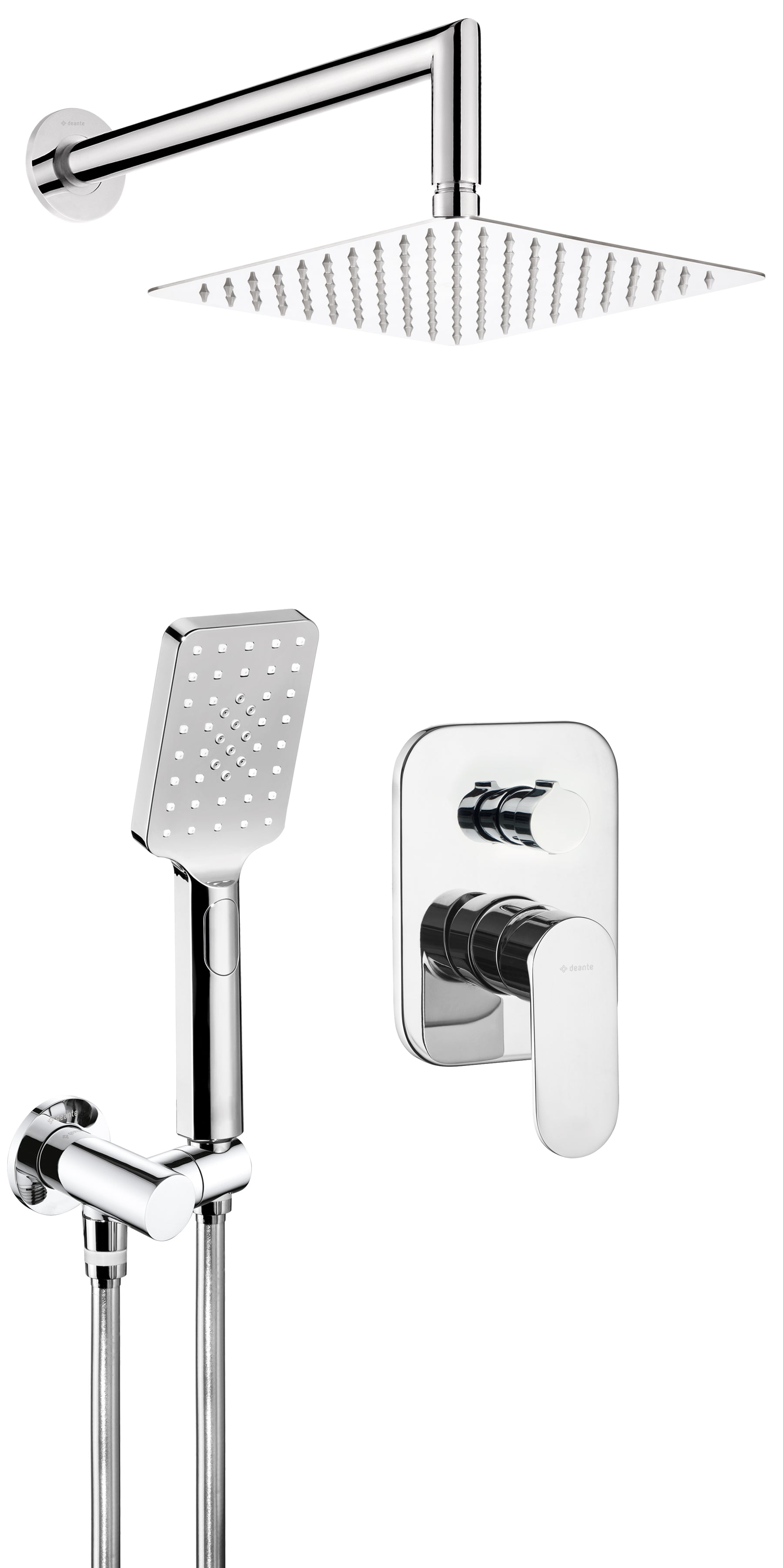 DEANTE Alpinia shower set concealed // Chrome // NAC-09LP 