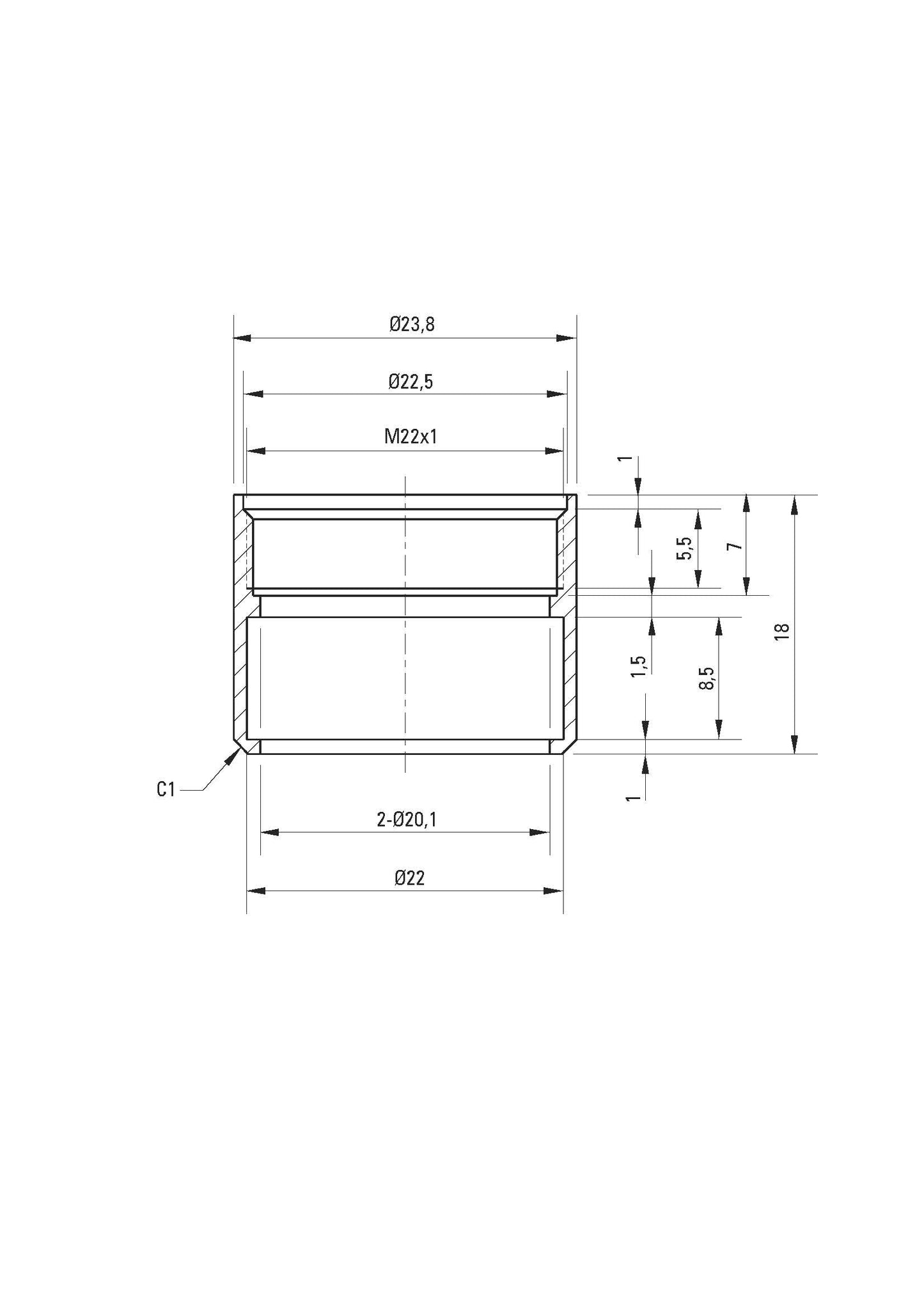 DEANTE Aerator für Spülbeckenarmatur // Nero // XDCN4PLZ0